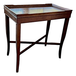 Antique Rectangular Georgian Style Mahogany Occasional Table For Sale