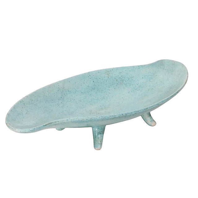 1960s Mid Century Footed Candy Dish C. 1960 by "Mom" For Sale - Image 5 of 9