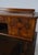 Wood Antique French Burl Walnut Writing Desk With Drawer Gallery & Turned Leg For Sale - Image 7 of 10