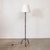 1940s 1940s French Iron Brutalist Floor Lamp For Sale - Image 5 of 12