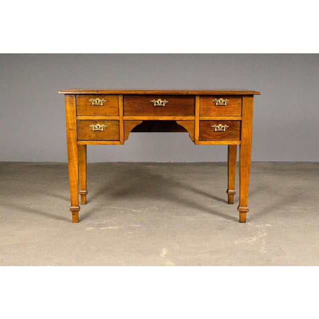 Item: Desk Period & Style: Biedermeier - Mid-19th Century Features: - Simple and practical piece of furniture with...