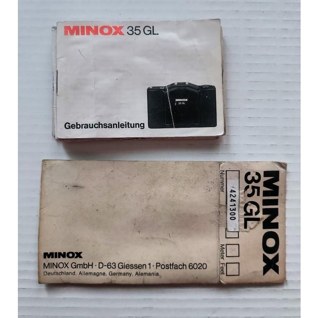 Plastic Mini Camera Minox 35GL, Germany, 1970s, Set of 3 For Sale - Image 7 of 8