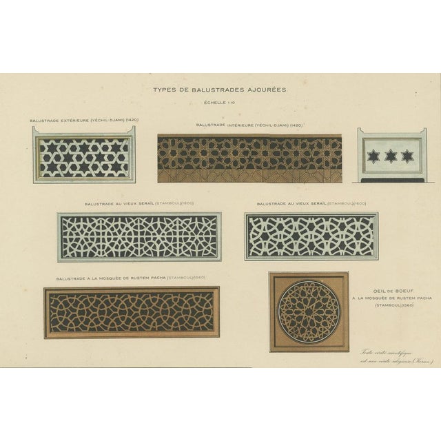 Alexandre M. Raymond, Yeşil Mosque & Rüstem Pasha Mosque 1924, Paper For Sale - Image 4 of 10