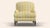 Citron Sofia Lounge Chair by Ceraudo For Sale - Image 4 of 11