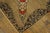 1930s Tan Camel Floral Medallion Antique American Hooked Hand Knotted Rug 3'0" X 3'5" Wool Carpet For Sale - Image 4 of 5