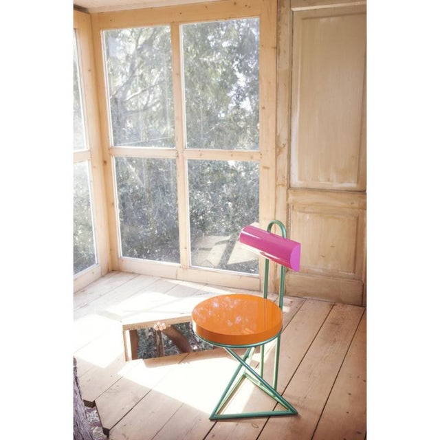 Contemporary Cyber Stool in Powder-Coated Aluminum by Altreforme For Sale - Image 3 of 9