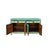 Wood Chinese Oriental Distressed Turquoise Blue Sideboard Buffet Table Cabinet For Sale - Image 7 of 7