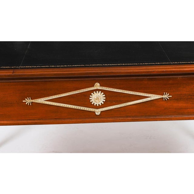 Antique Empire Ormolu-Mounted Desk, 19th Century For Sale - Image 17 of 18