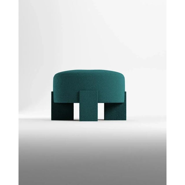 Not Yet Made - Made To Order Cassete Puff in Ocean Blue by Alter Ego for Collector For Sale - Image 5 of 5