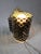 Mid-Century Modern 1950s Mid Century Modern Pierced Metal Wall Sconces Light For Sale - Image 3 of 6