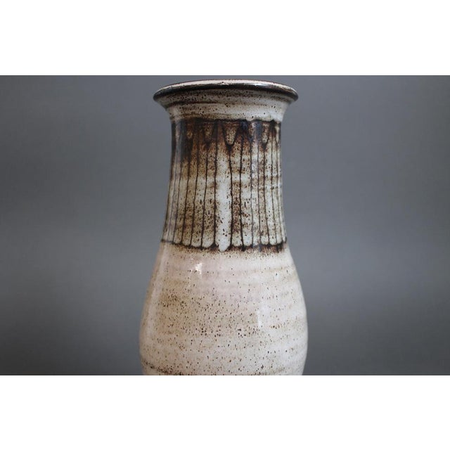 Mid-Century Modern French Ceramic Vase by Jacques Pouchain, 1960s For Sale - Image 10 of 17