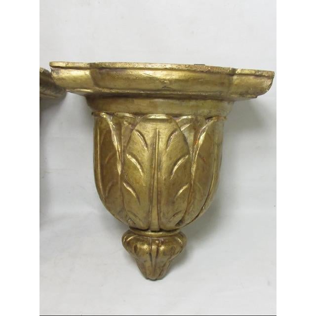 Mid 18th Century 18th Century Italian Wall Brackets For Sale - Image 5 of 12