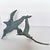 Patinated Cast Iron Sculpture For Sale - Image 4 of 6