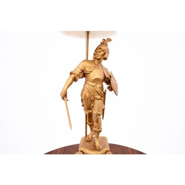 Table lamp from the mid-20th century, Western Europe. Dimensions: H 79 cm / W 24 cm / D 32 cm European Plug (up to...