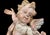 Baroque German Baroque Painted Wood Angel Sculptures, a Pair For Sale - Image 3 of 12