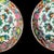 Vintage Chinese Export Famille Rose Porcelain Plates Rose Medallion, Pair For Sale - Image 4 of 7