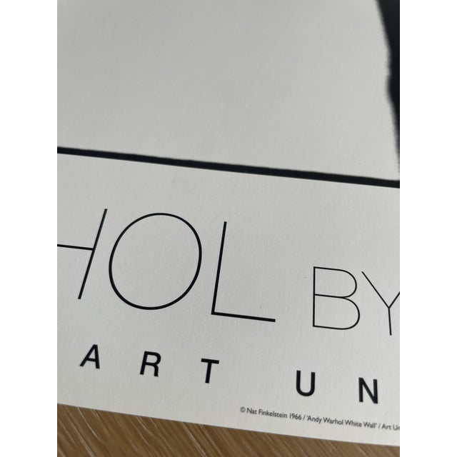 Andy Warhol White Wall from Nat Finkelstein, 2000s For Sale - Image 5 of 7