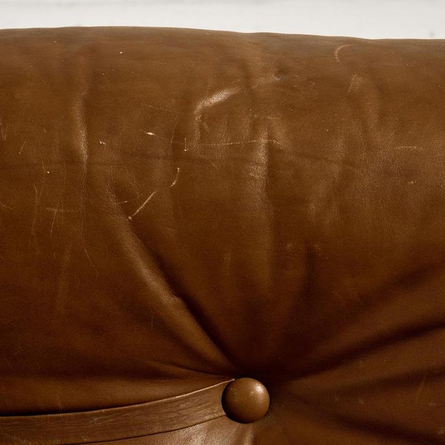 Danish Leather Lounge Chair, 1960s For Sale - Image 12 of 18