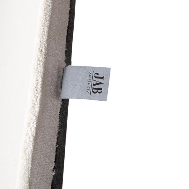 Beige Fabric Infinity Rug from JAB Anstoetz For Sale - Image 6 of 7