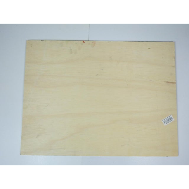 Wood Contemporary Abstract Landscape Painting For Sale - Image 7 of 7