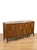 French Louis XV Style Sideboard With Walnut Marquetry, Bronze Hardware, and Cosmopolitan Quartzite Top For Sale - Image 4 of 7