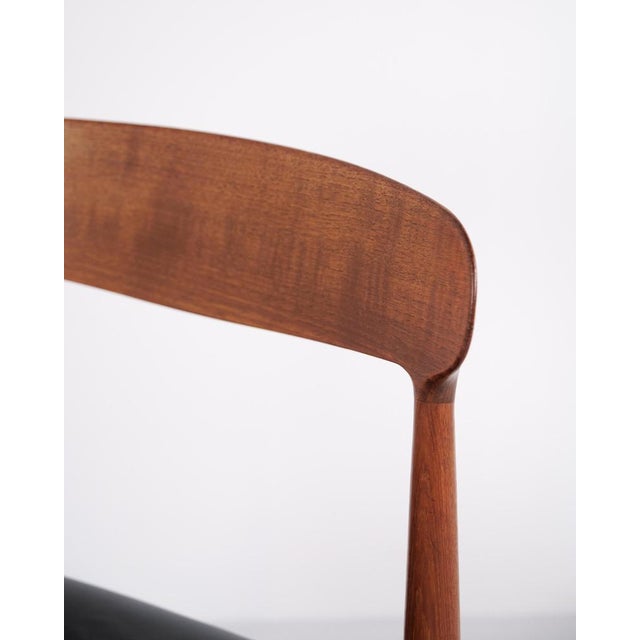 Brown Scandinavian Teak Dining Chairs attributed to Uldum Møbelfabrik, 1960s, Set of 6 For Sale - Image 8 of 13