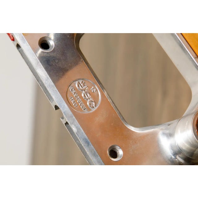 Giancarlo Piretti for Castelli 'Dsc 106' Stacking Dining Chairs, C 1965, Signed For Sale - Image 15 of 17