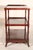 1920s Pair of English Regency Style Mahogany 3 Tier Side Tables For Sale - Image 5 of 11
