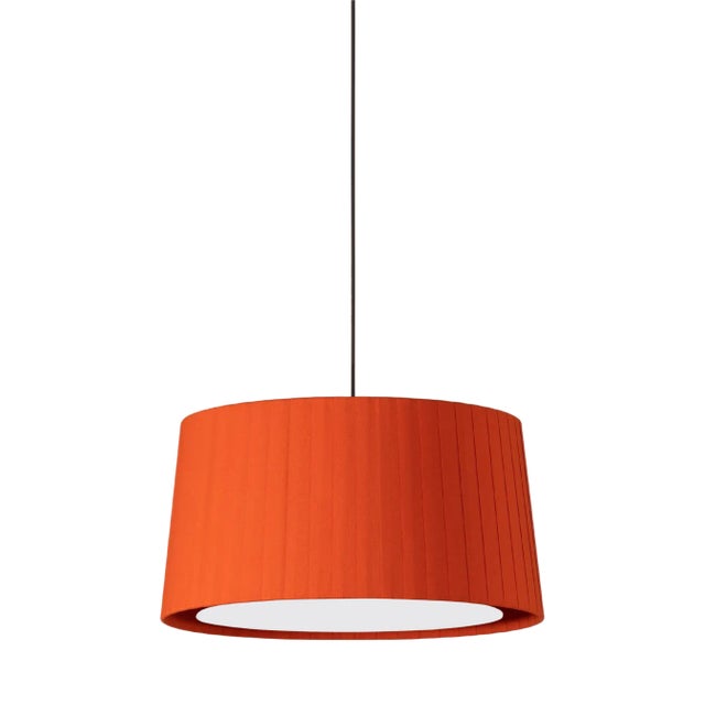 Red Gt6 Pendant Lamp by Santa & Cole For Sale