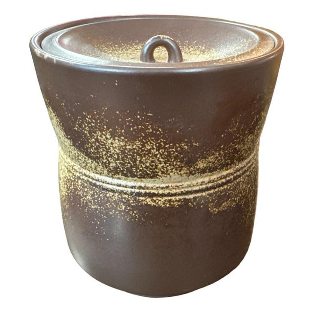 Tea Ceremony Water Pot Mizusashi, Japan, 1960s For Sale - Image 9 of 9