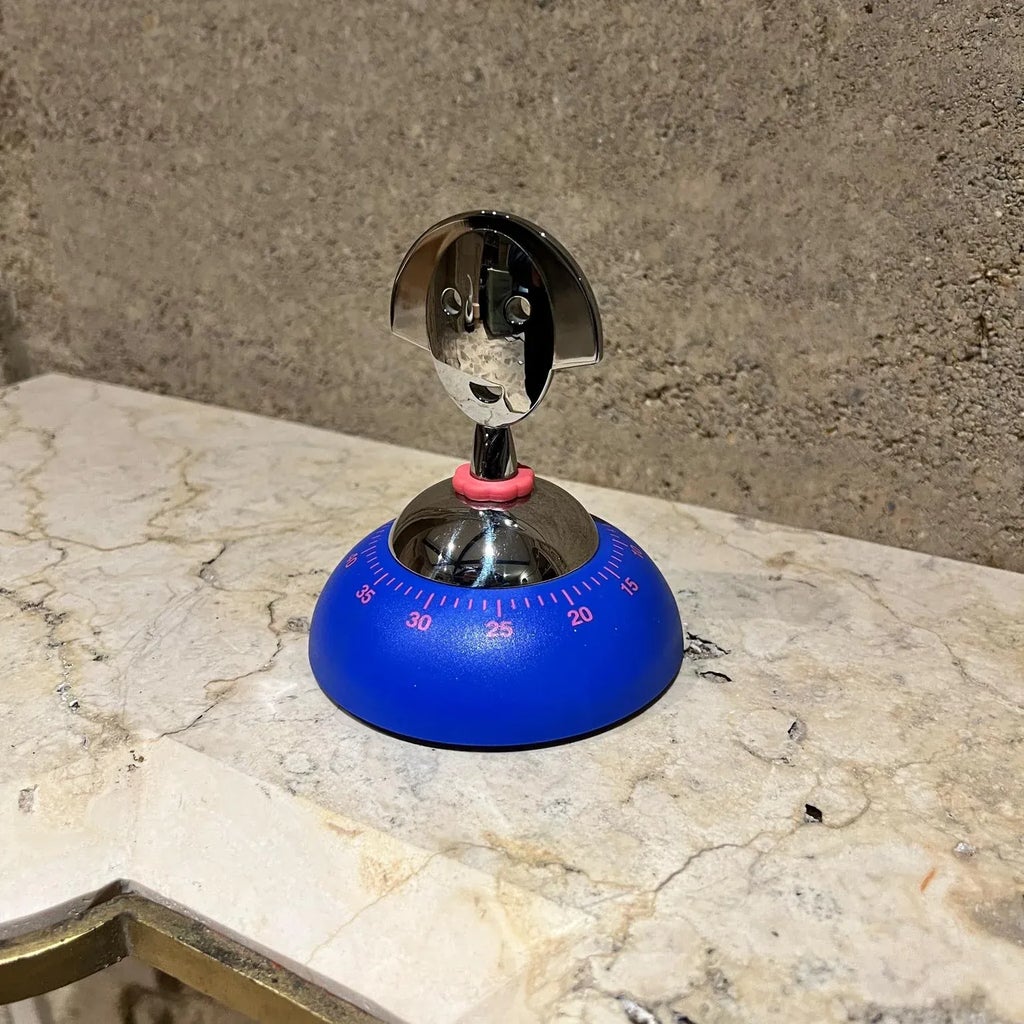 1990s Alessi Kitchen Timer by Alessandro Mendini Italy | Chairish