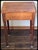 1850s American Primitive Honey Wood Accent Table With Sheraton Legs For Sale - Image 9 of 9