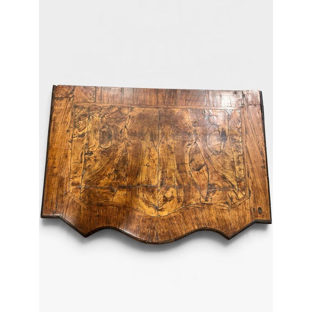 German Walnut Three Drawer Commode, 18th Century For Sale - Image 10 of 11