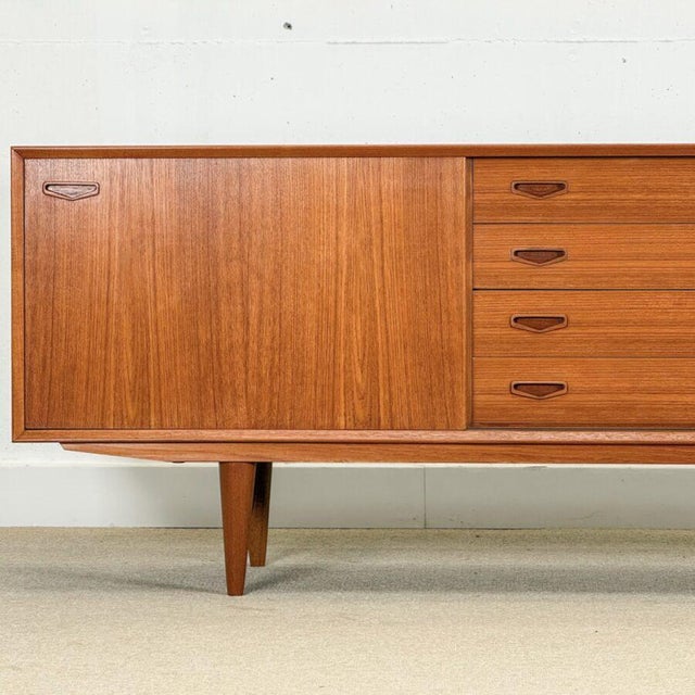 Contemporary Vintage Danish Sideboard from Clausen & Son, 1960 For Sale - Image 3 of 15
