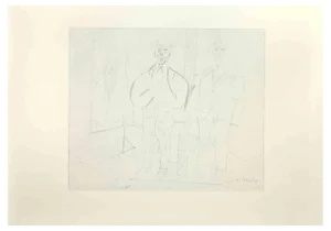 After Willem De Kooning, Self-Manikins, Offset and Lithograph, 1985