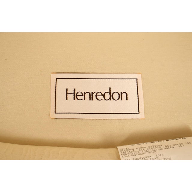 Henredon French Directoire Style Painted Armchair For Sale - Image 17 of 18