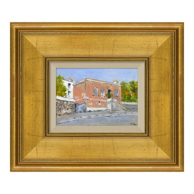 "Paris, Montmatre" Original Oil Painting by F. Troy C. 2007 For Sale