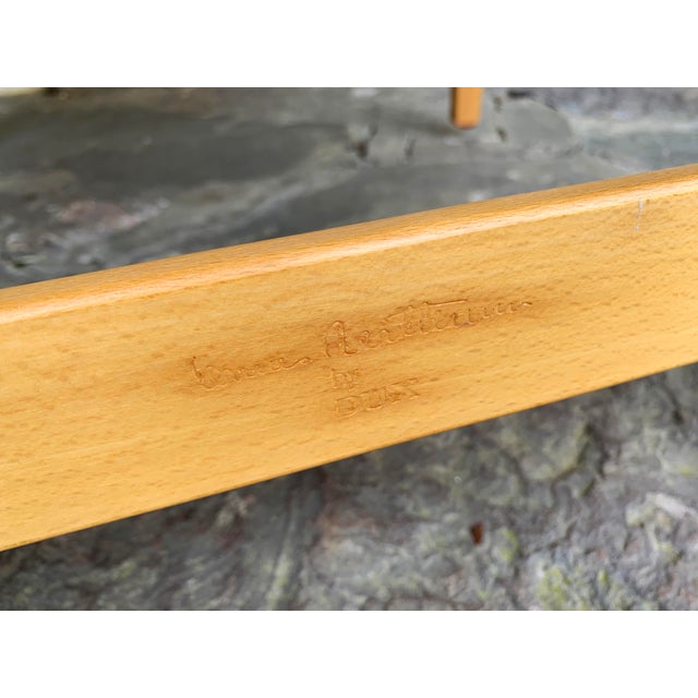 Pernilla Lounge Chair in Beech & New Black Leather by Bruno Mathsson for Dux, 1970s For Sale - Image 13 of 15