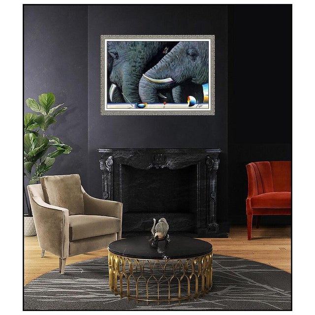 Message us to inquire about custom framing options! (Included for free with every purchase) The artwork here, "Majestic...