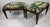 1970s Classic Chippendale Style Benches With Schumacher Dog Toile Upholstery For Sale - Image 5 of 10