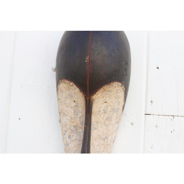 19th Century Antique Painted African Fang Mask For Sale - Image 5 of 8