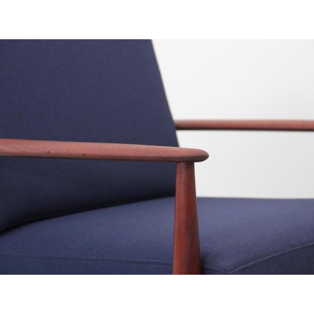 Set of Mid-Century Modern Lounge Chairs in Teak Model 118 attributed to Grete Jalk, 1950s For Sale - Image 11 of 15