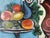 1970s Vintage Pablo Picasso “Compote Dish and Pitcher by Window” 1937 Reproduction Oil on Canvas Painting, Unframed For Sale - Image 5 of 12