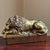 Neoclassical Lion in Repose Sculpture After Antonio Canova For Sale - Image 13 of 14