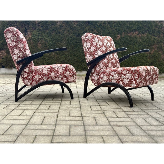Vintage Lounge Chairs from Thonet, 1930s, Set of 2 For Sale - Image 9 of 9