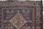 1880s, Antique Persian Khamseh Handmade Rug 3.6' X 4.8' For Sale - Image 9 of 13