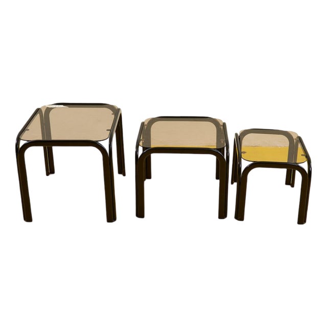 Modern Coffee Table Set, Set of 3 For Sale