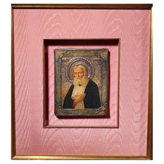 Framed Icon, 1880s For Sale