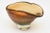 This stunning and thick walled vintage mid century modern Italian Murano glass bowl is by the glass masters Barovier e...