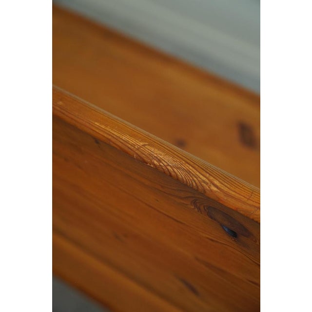 Mid-Century Modern Bench in Pine, Sweden, 1970s For Sale - Image 11 of 15
